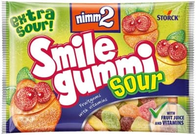 nimm2 Smilegummi Kyselé