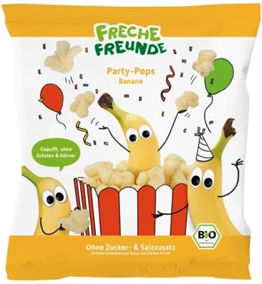 Freche Freunde BIO Banánový popcorn