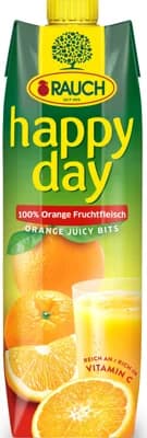Rauch Happy Day Pomeranč s dužinou 100%