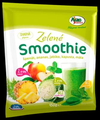 Agro Smoothie zelený mix mražený