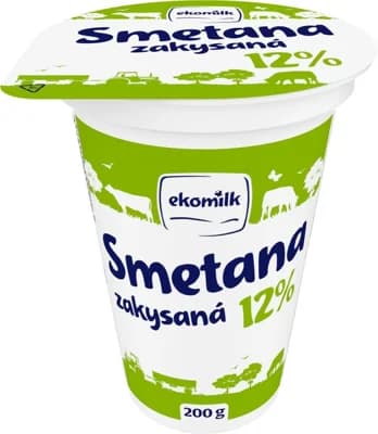 Ekomilk Zakysaná smetana 12%