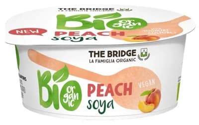 The Bridge BIO Fermentovaný sójový dezert s broskví