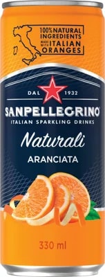 San Pellegrino Aranciata (pomeranč)