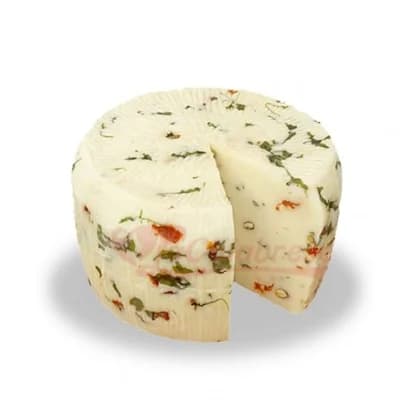 Pecorino Fantasia ovčí sýr - výseč