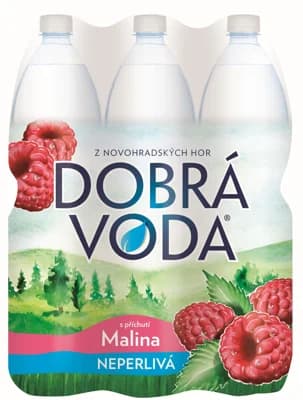 Dobrá voda Neperlivá malina 6×1,5 l