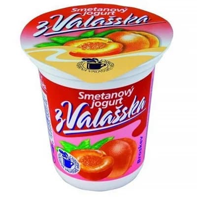 Mlékárna ValMez Jogurt smetanový broskev