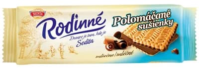 Sedita Rodinné sušenky polomáčené mléčné