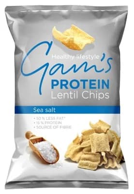 Gam's Proteinové chipsy s mořskou solí