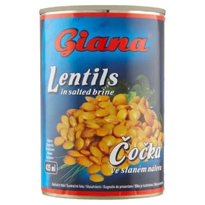 Giana Čočka ve slaném nálevu 6 x plech