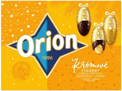 ORION Krémové figurky s příchutí vaječného likéru