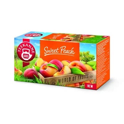 TEEKANNE Čaj World of Fruits Sweet Peach 6 x