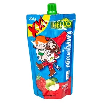 Hello Jahoda přesnídávka ovocná 10 x