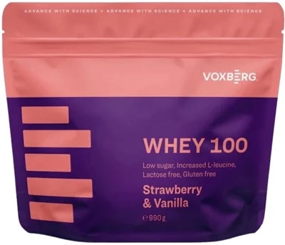 Voxberg Whey Protein 100 - jahoda/vanilka