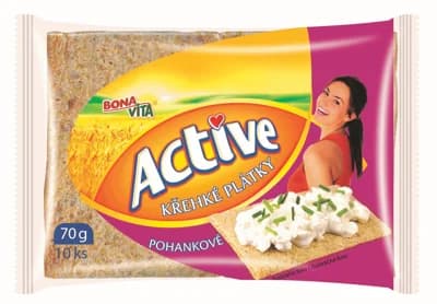 Bonavita Active Křehké plátky pohankové