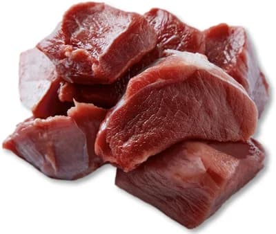 Venison Prase divoké maso na guláš