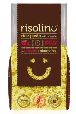 Risolino Rýžové těstoviny bezlepkové Premium polévkové hvězdičky