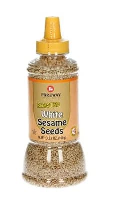 Foreway Pražená bílá sezamová semínka