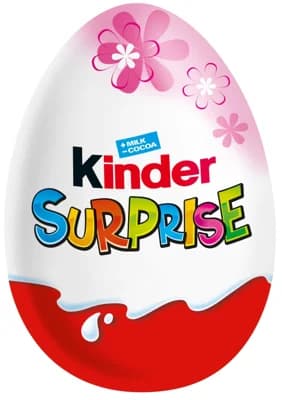 Kinder Surprise čokoládové vajíčko pro holky s překvapením