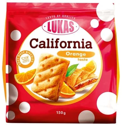 California Sušenky pomerančové