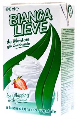 Bianca Lieve Bianca Krém rostlinný slazený 26%
