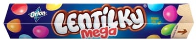 Orion Lentilky mega dražé z mléčné čokolády