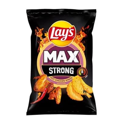 Lay's Strong Chicken Wings chipsy 14 x