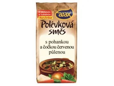 ARAX PS Čočka červená loup. a pohanka