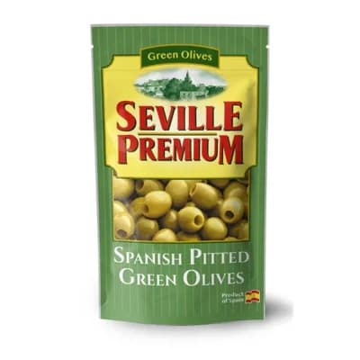 Seville Premium Olivy zelené bez pecky