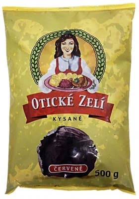 Otické Zelí Kysané červené
