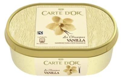 Carte d'Or Vanilla zmrzlina