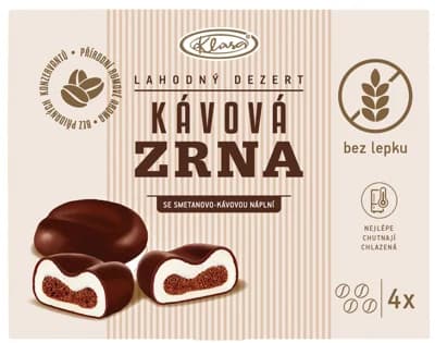 Klasa Kávová zrna bez lepku