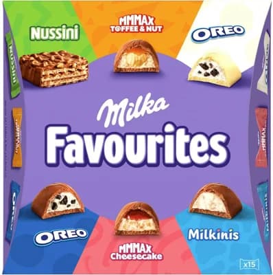 Milka bonboniéra Favourites mix pralinek