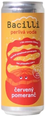 Bacilli BIO Perlivá voda Červený pomeranč