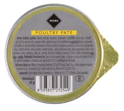 Rioba Paštika drůbeží