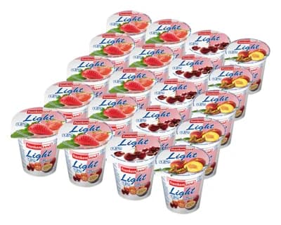 Jogurt light 1,5% s cukry a sladidly mix 20x125g