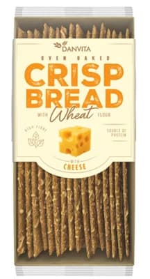 Danvita Křehký pšeničný chléb se sýrem