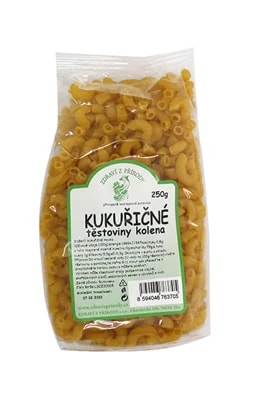 Zdraví z přírody Kukuřičné těstoviny kolínka