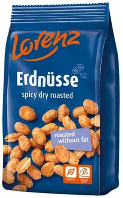 Lorenz Arašídy pražené s kořeněnou pikantní příchutí