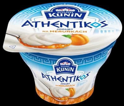 Mlékárna Kunín Athentikos jogurt na meruňkách