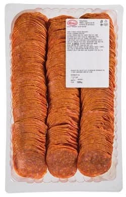 Salám paprikový pálivý plátky chlaz. 1 kg