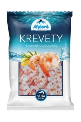 Mylord ASC Krevety loupané glazované (31-40 ks/lb)
