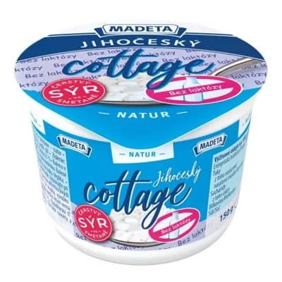 Madeta Jihočeský natur cottage bez laktózy 7 %