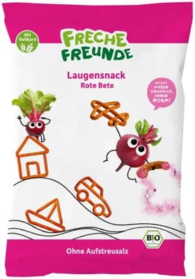 Freche Freunde BIO Křupavé tvary s červenou řepou