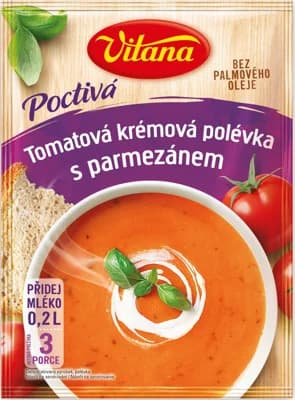 Vitana Poctivá Tomatová krémová s parmezánem