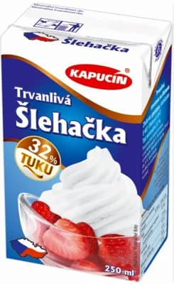 Kapucín Trvanlivá smetana ke šlehání