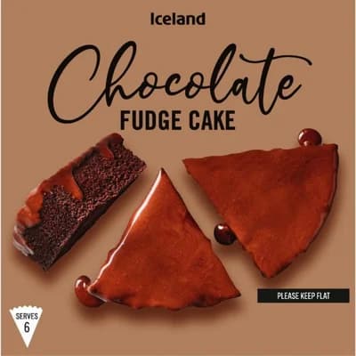 Iceland Čokoládový dort s čokoládovou polevou