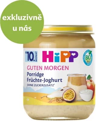 HiPP BIO Ovesné müsli s ovocem a jogurtem