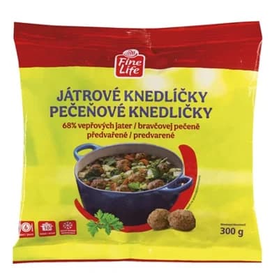 Fine Life Knedlíčky játrové mraž.