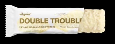 Vilgain Double Trouble Protein Bar Kokosovo-mandlový krém