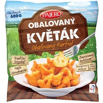 PAJERO Obalovaný květák mraž.